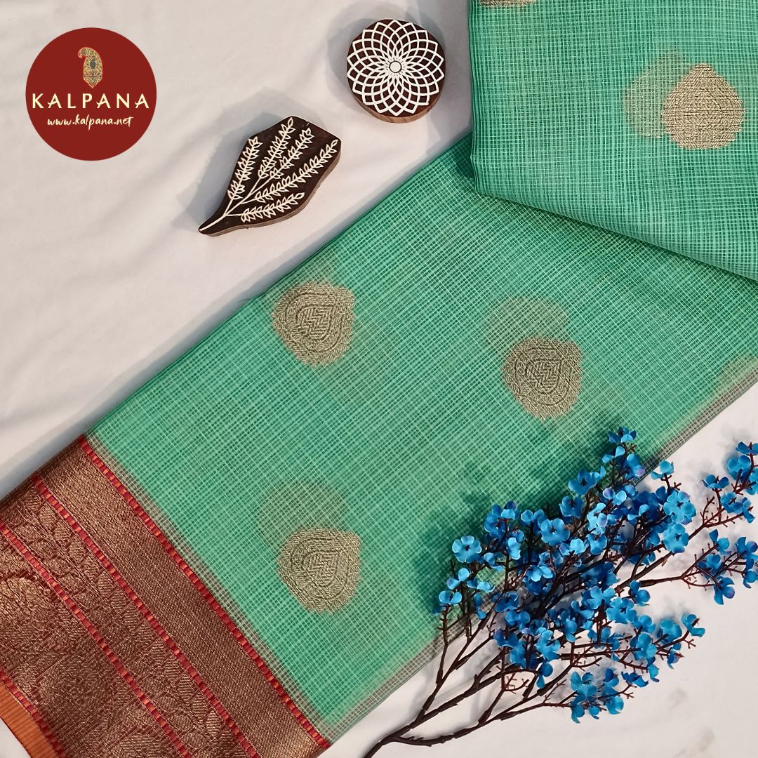 Banarasi Woven Blended Silk Kota Saree