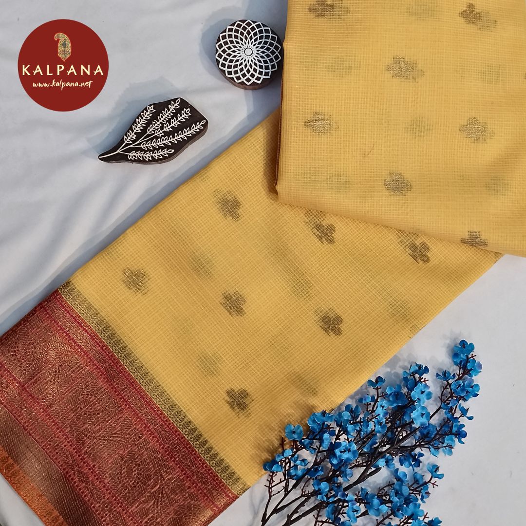 Banarasi Woven Blended Silk Kota Saree