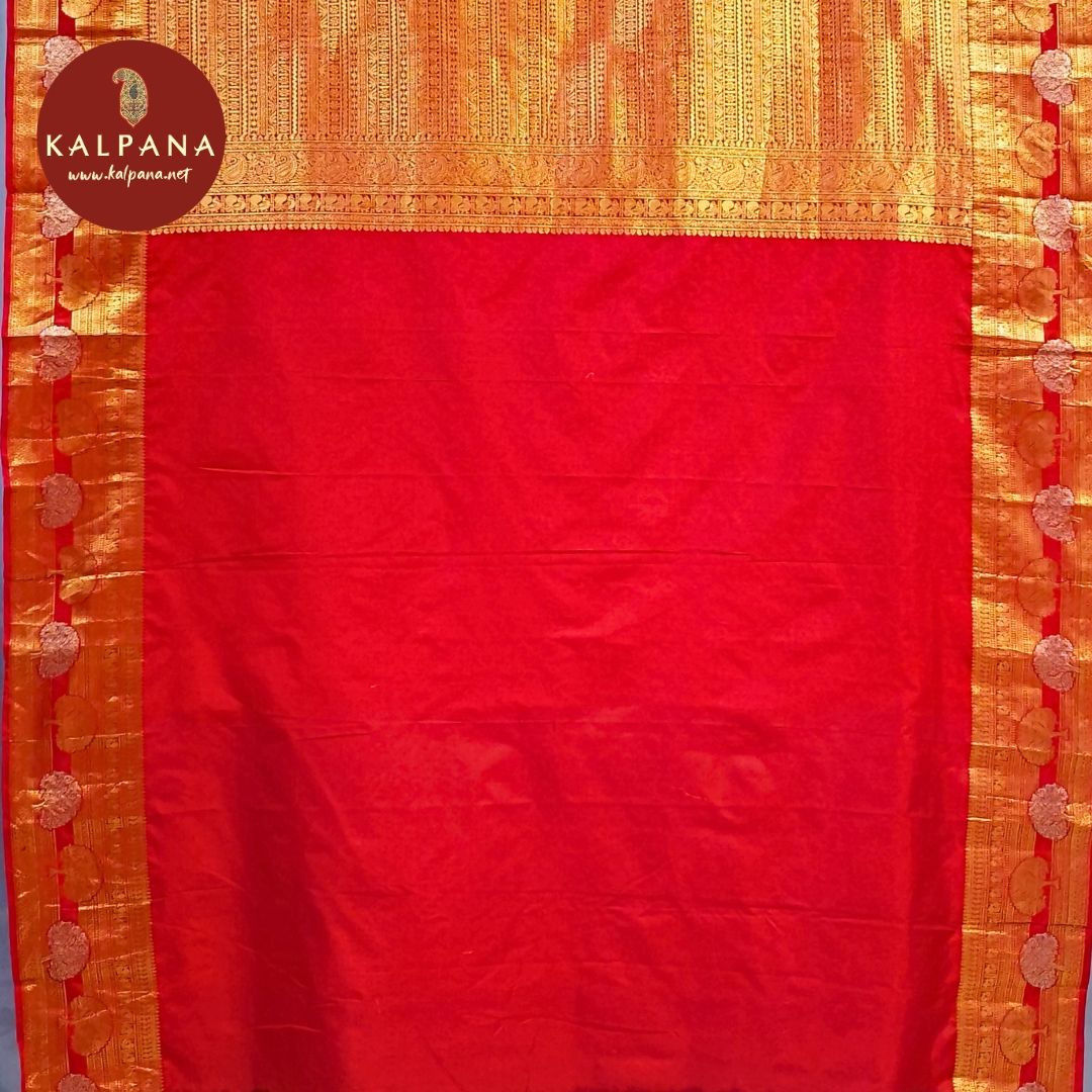Woven Zari Handloom SICO Silk Saree - Kalpana