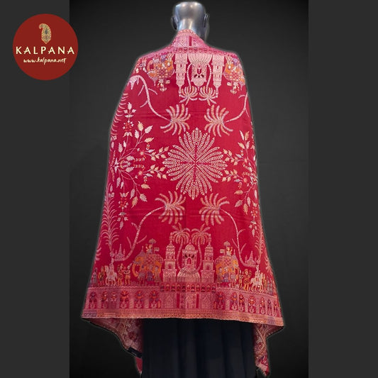 Red Woven Zari Woolen Shawls
with Woven Zari Red Color Border
The Red Colored Woolen Palla
Which is Perfect for Semi,Formal,Wear in winter season(s). Dry Clean Only.
Length: 2.4 mts
Country Of Origin:India
Weight: 250 gms