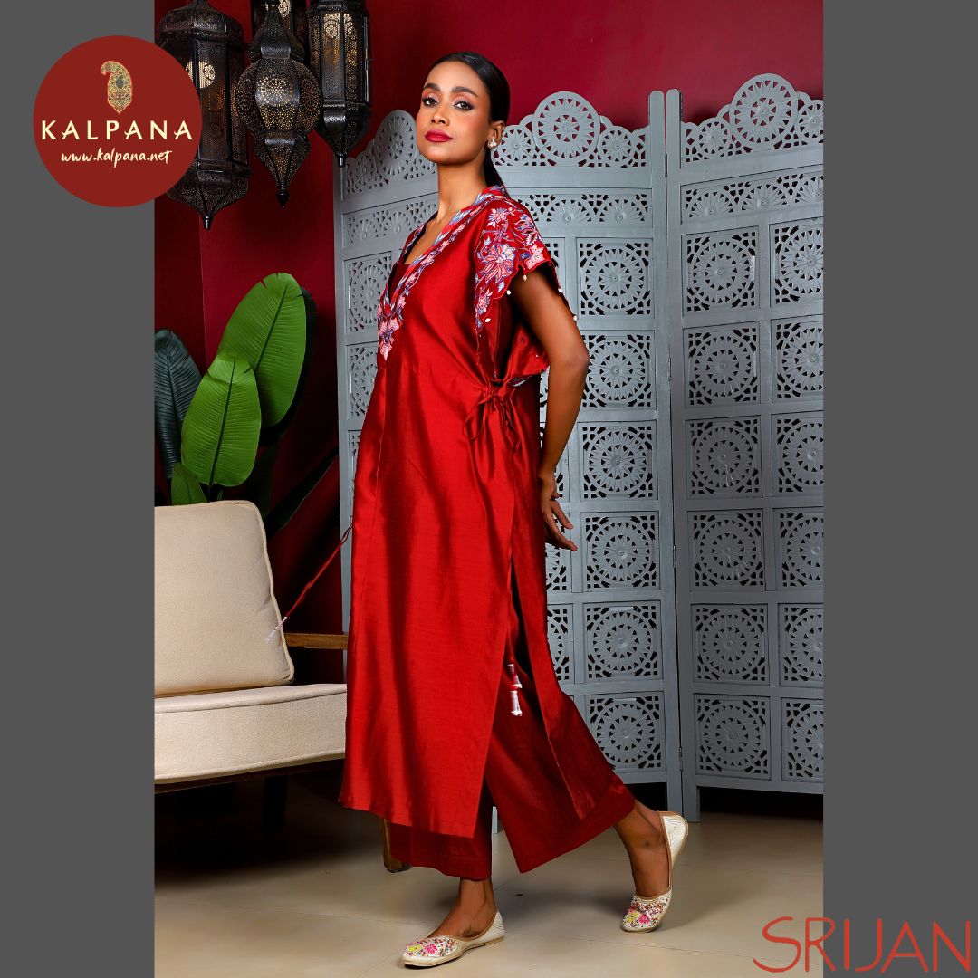 Kaftan Chintz Chanderi Salwar Kameez
