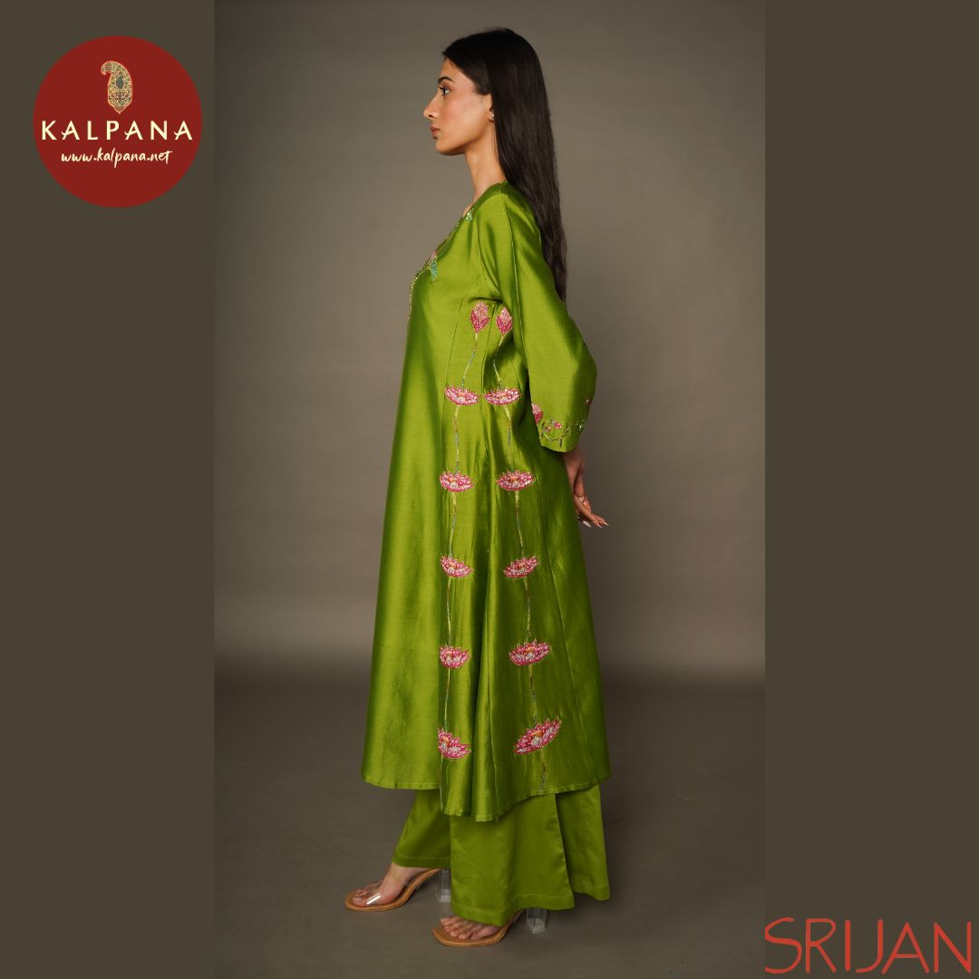 Kaftan Pichwai Chanderi Salwar Kameez