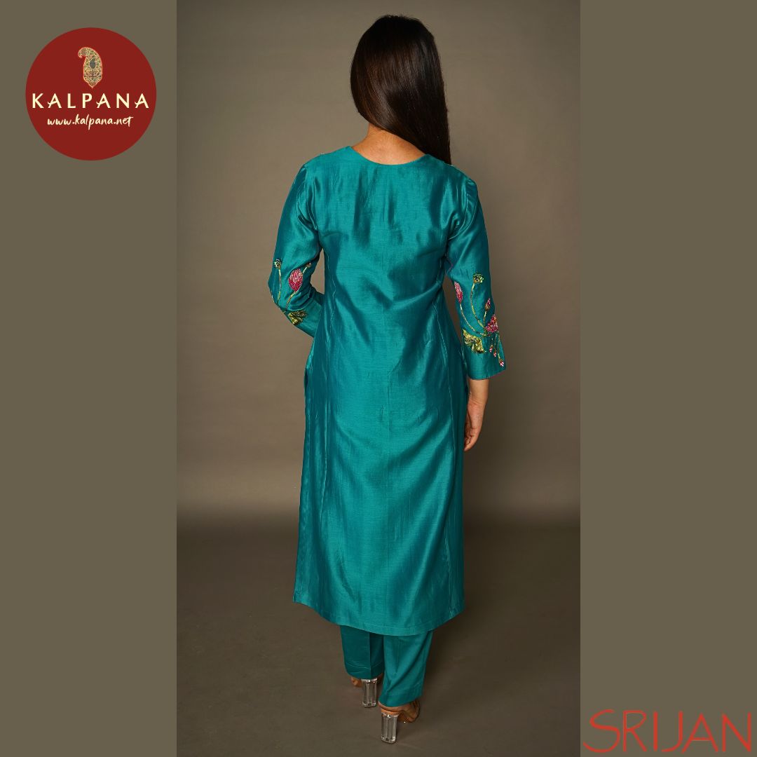 Princess Line Pichwai Chanderi Salwar Kameez