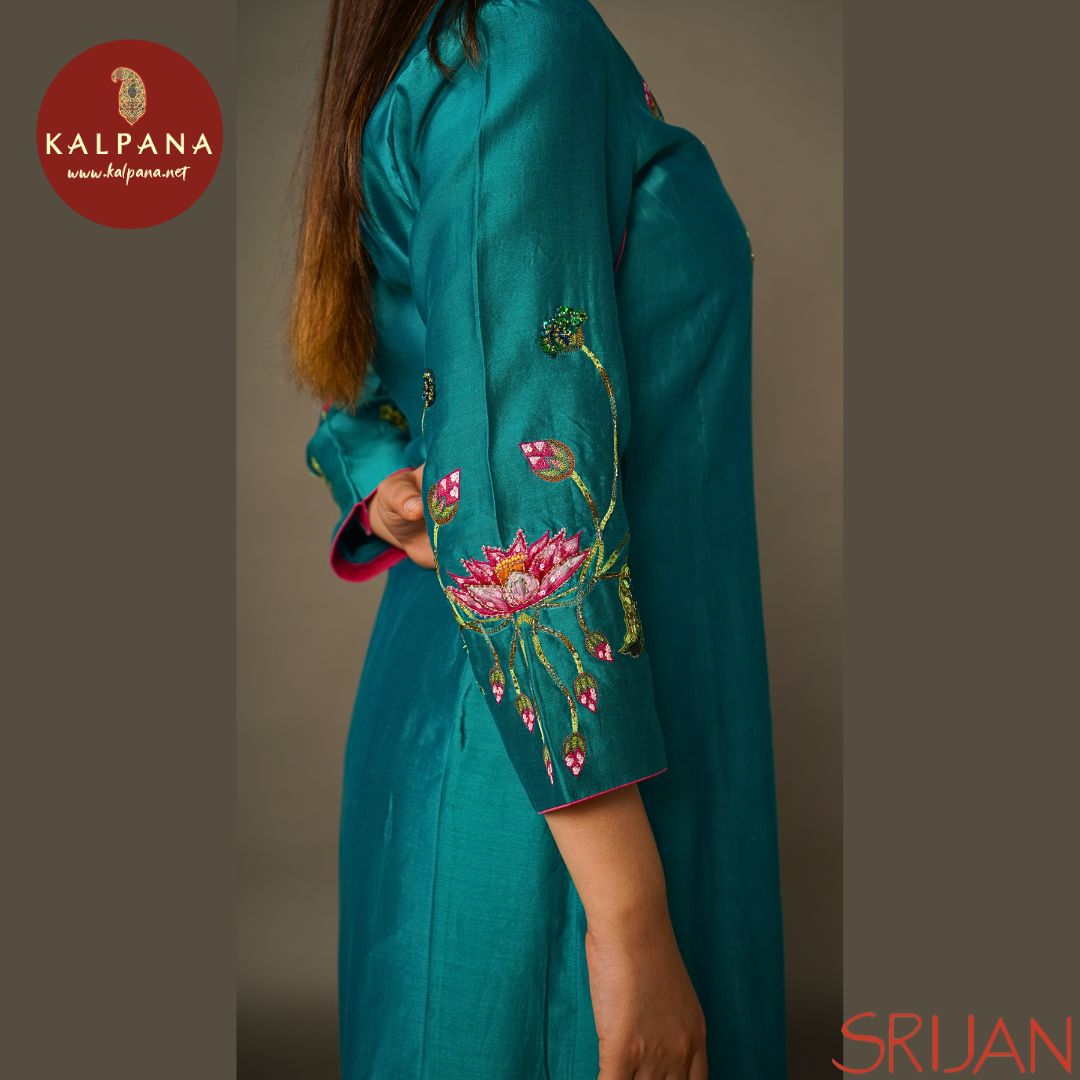 Princess Line Pichwai Chanderi Salwar Kameez
