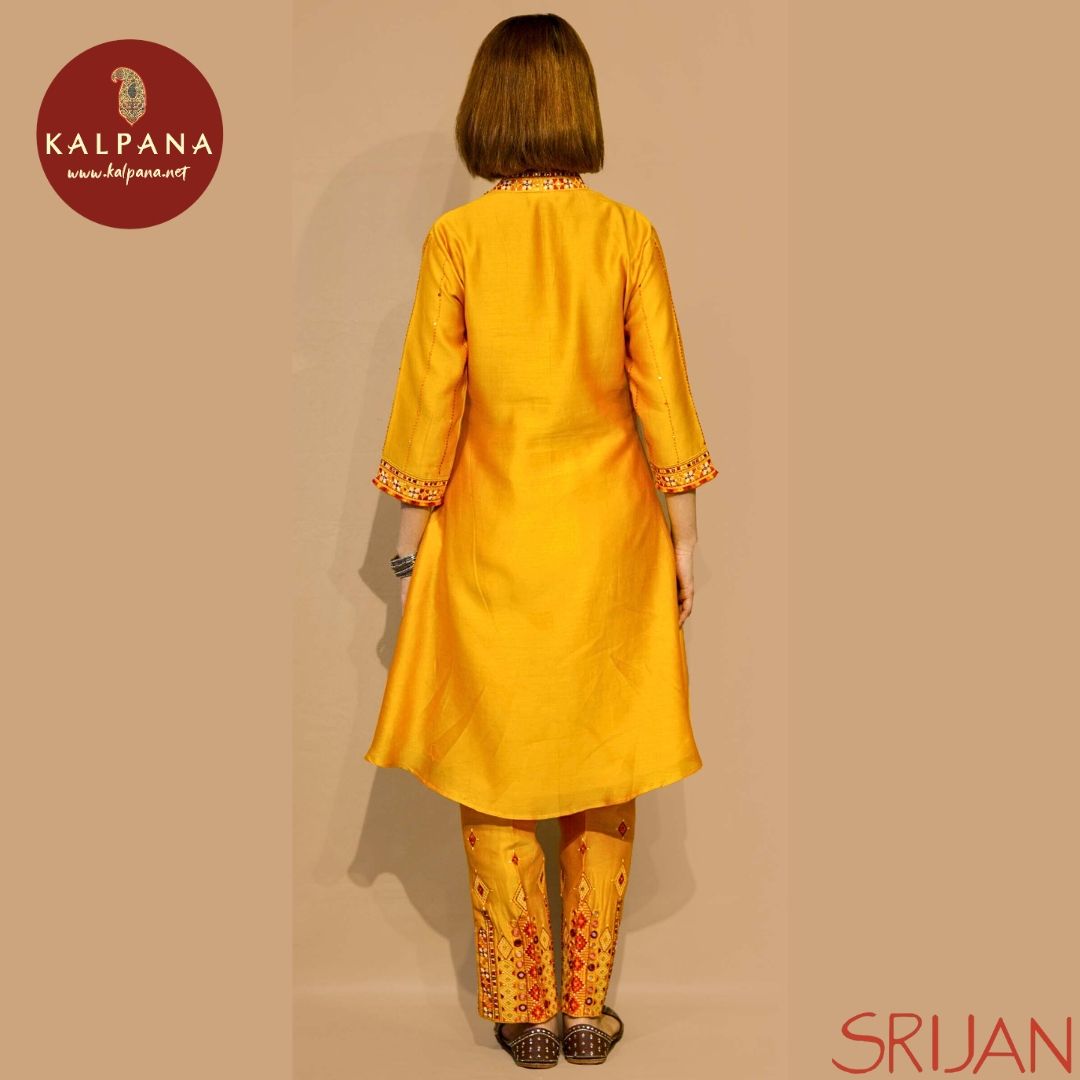 A Line Rabari Chanderi Co-ord set