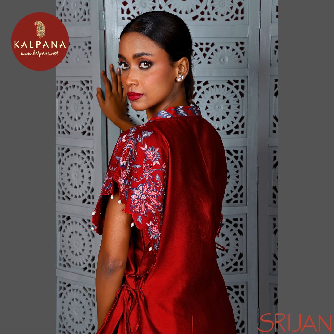 Top : Chintz Kaftan Red Chanderi Shirt and V Neck Neckline.
Dupatta: It comes with Red color Chintz Chanderi Dupatta.
Bottom : The Cotton Satin Chintz Red color Pants.
Perfect for Casual,Wear. Recommended for Summer season(s). Dry Clean Only
Country Of Origin:India
Weight: 500 gms