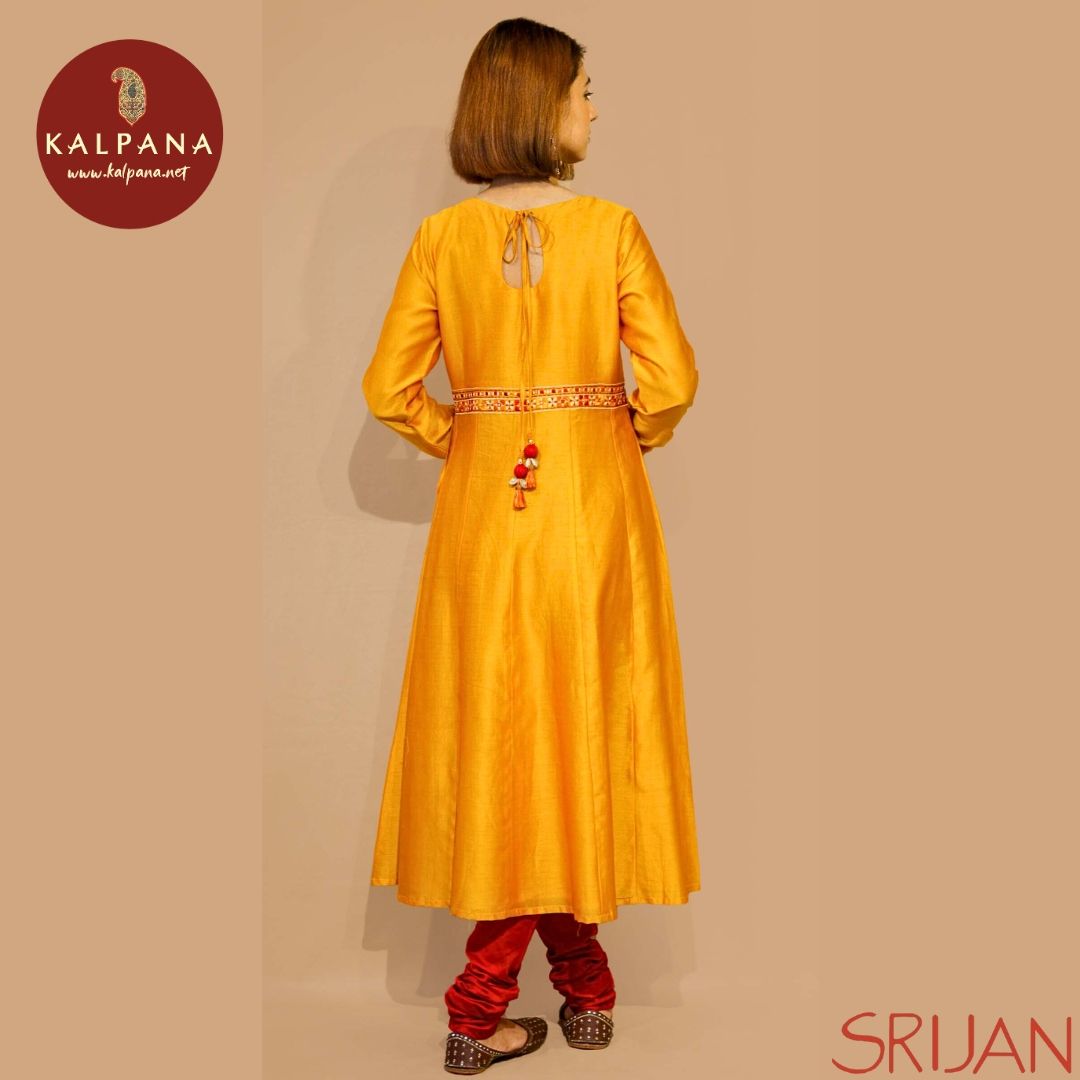 Small Kalidaar Rabari Chanderi Co-ord set