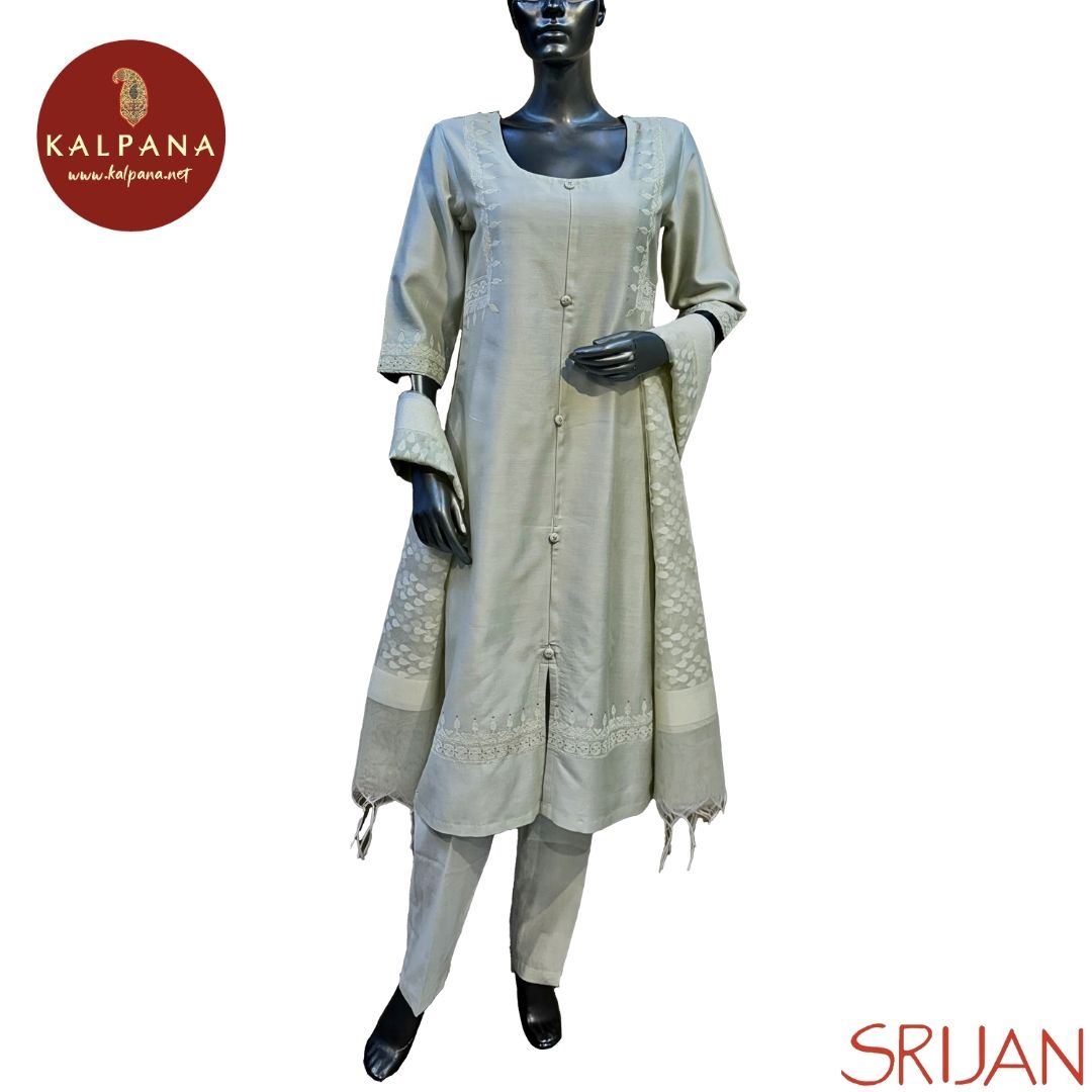 Top : Jamdani A-Line Front Open Pista Chanderi Shirt and U Neck Neckline.
Dupatta: It comes with Pista color Woven Zari Woven Supernet Dupatta.
Bottom : The Cambric Plain Pista color Pants.
Perfect for Semi,Formal,Wear. Recommended for Summer season(s). Dry Clean Only
Country Of Origin:India
Weight: 500 gms