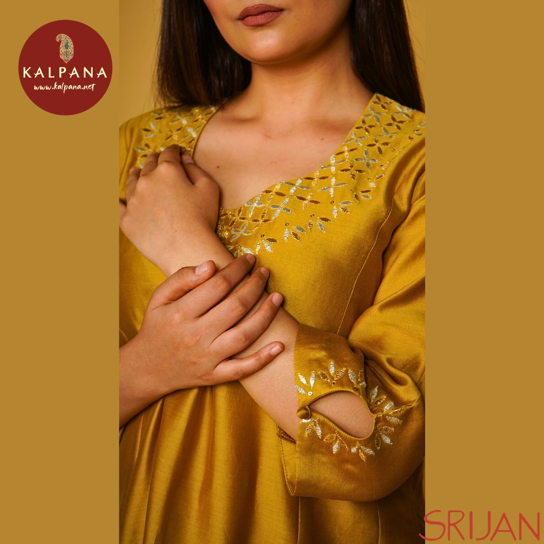 Princess Line Gotta Patti Chanderi Salwar Kameez