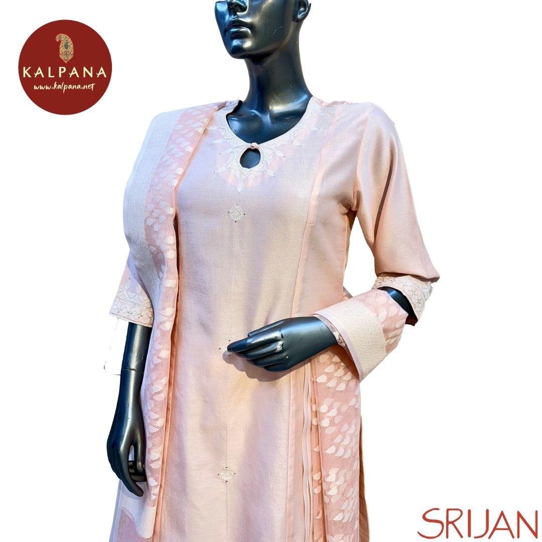 Princess Line Jamdani Chanderi Salwar Kameez