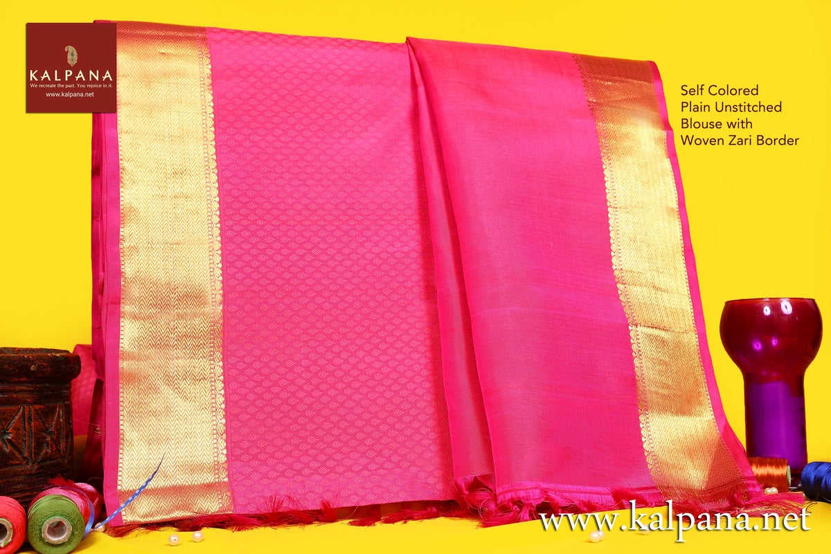Kanjeevaram Handloom Pure Silk Saree - Kalpana