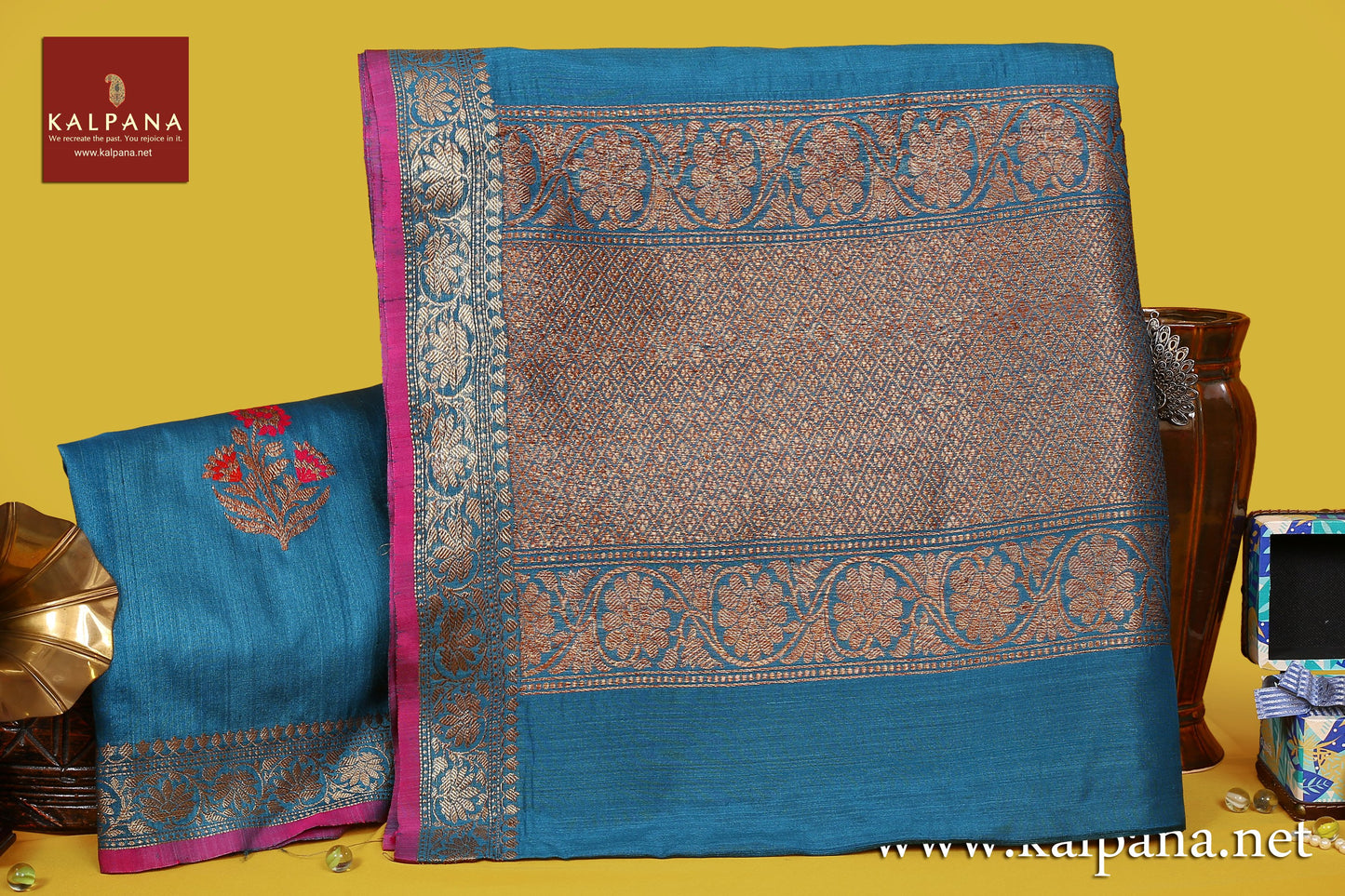 Banarasi Handloom Pure Tussar Silk Saree