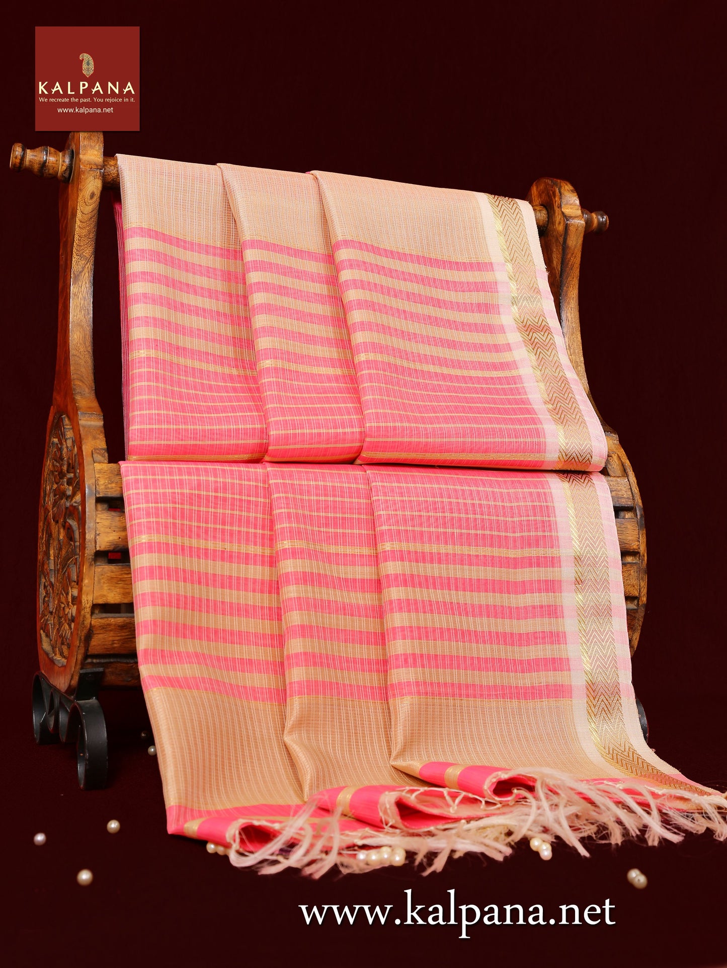 Maheshwari Handloom Pure Cotton Saree
