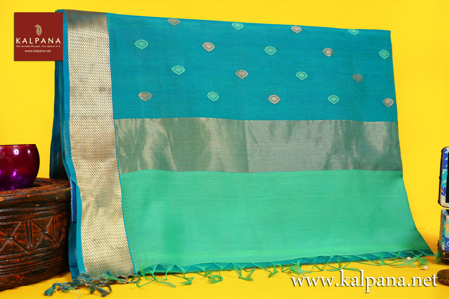 Maheshwari Handloom Pure Cotton Saree