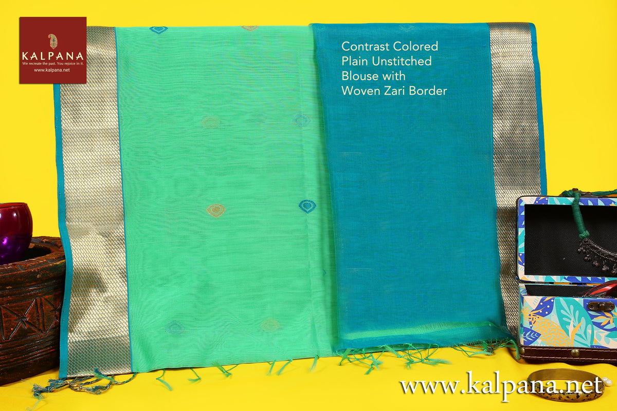 Maheshwari Handloom Pure Cotton Saree - Kalpana