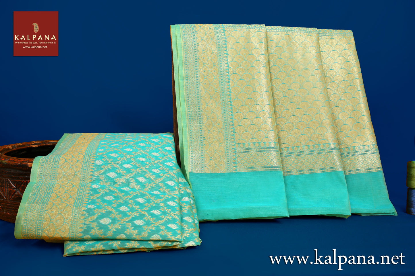 Banarasi Woven Blended Cotton Saree