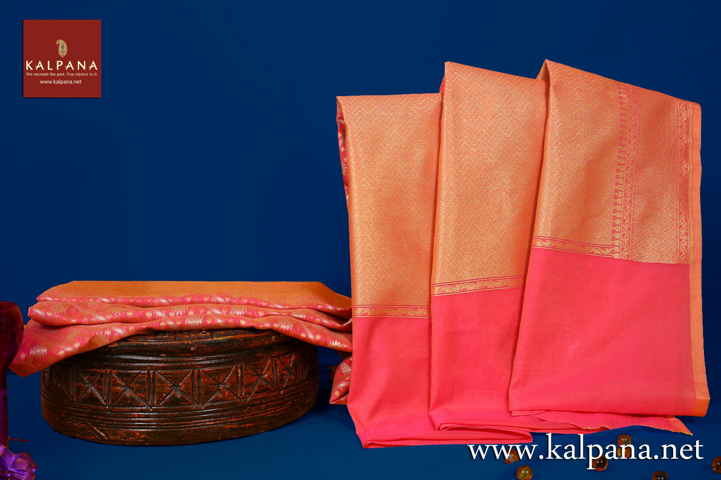 Banarasi Woven Blended Cotton Saree