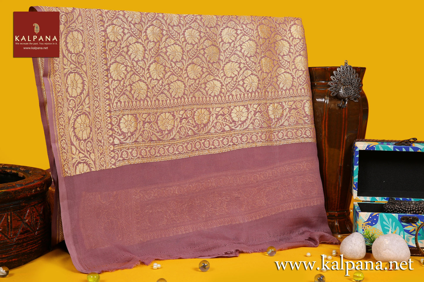 Georgette Handloom Pure Georgette Saree