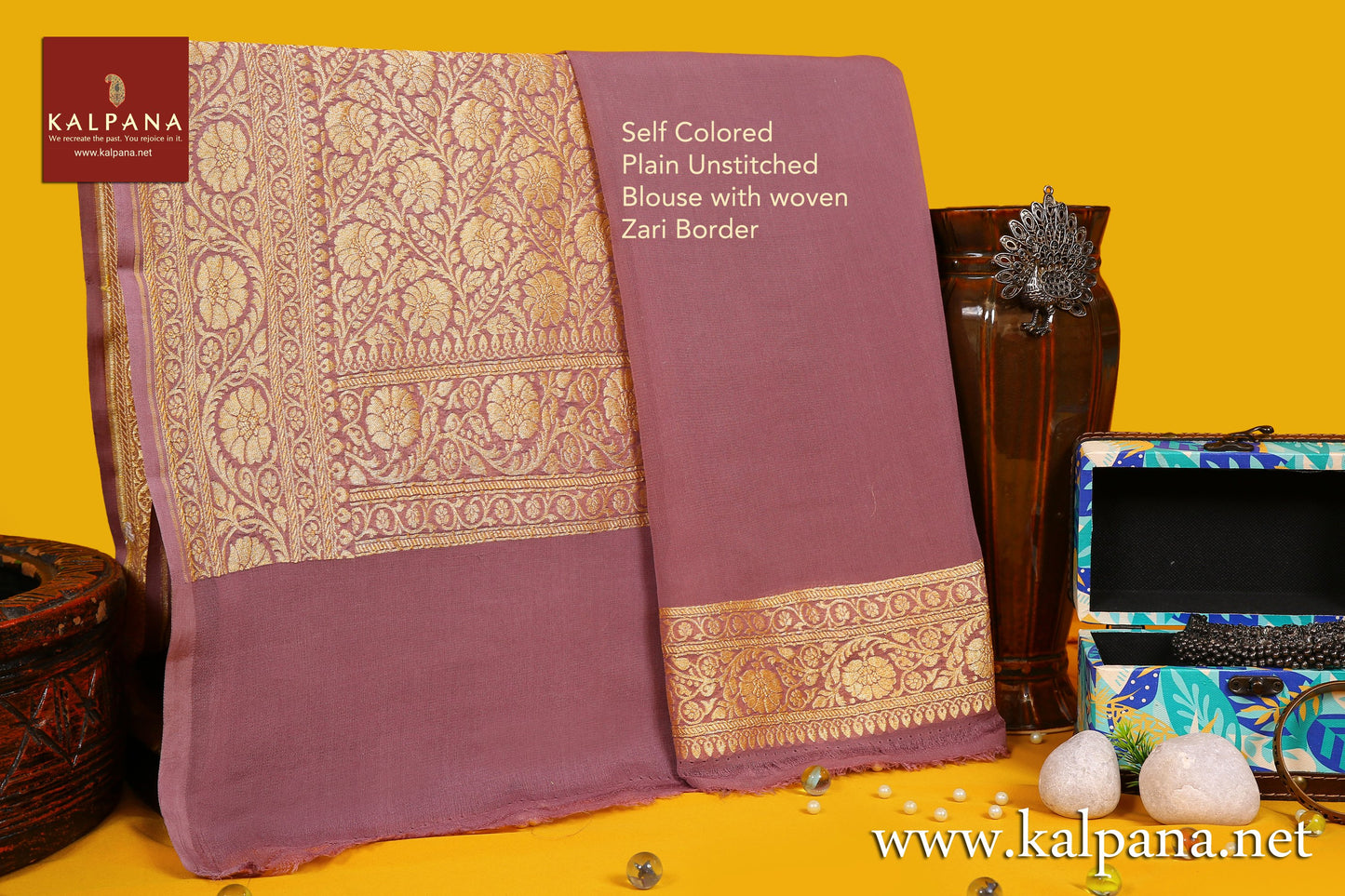 Georgette Handloom Pure Georgette Saree - Kalpana