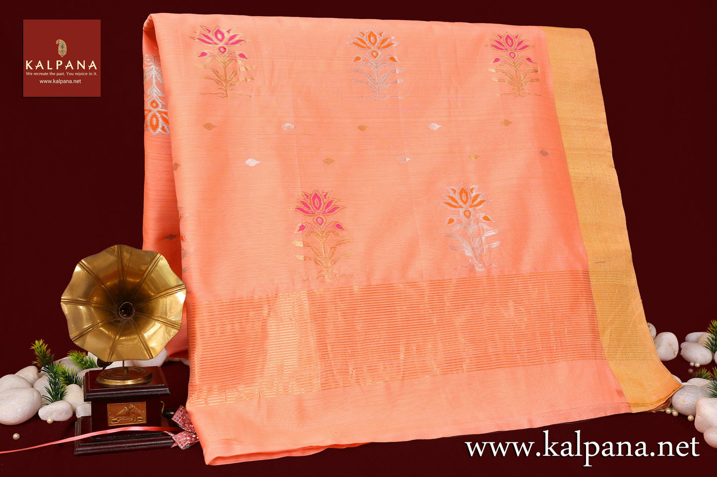 Chanderi Handloom Pure Cotton Saree