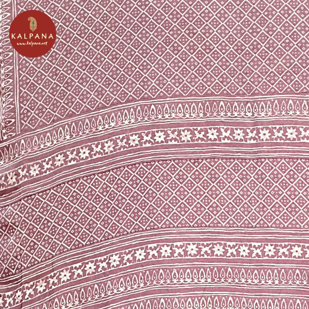 Printed Pure Cotton Saree