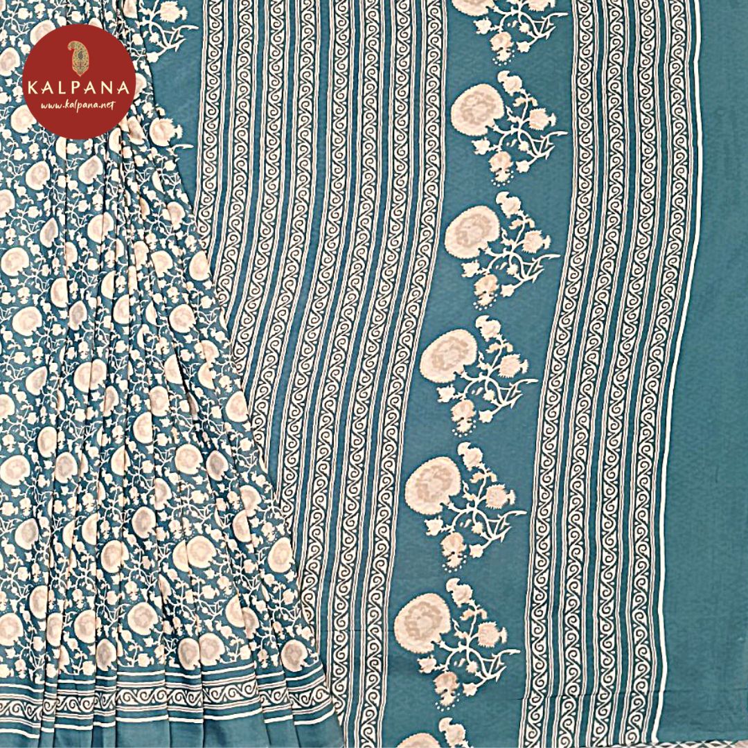 Printed Pure Cotton Saree with All Over Printed and Printed Border. The Palla is Printed. It comes with Self Colored Printed Unstitched Blouse with . Perfect for Multi Occasion Wear. Recommended for Festive season(s). Dry Clean Only
Saree 5.4 mts
Blouse 0.8 mts
Country Of Origin:India
Weight: 500 gms