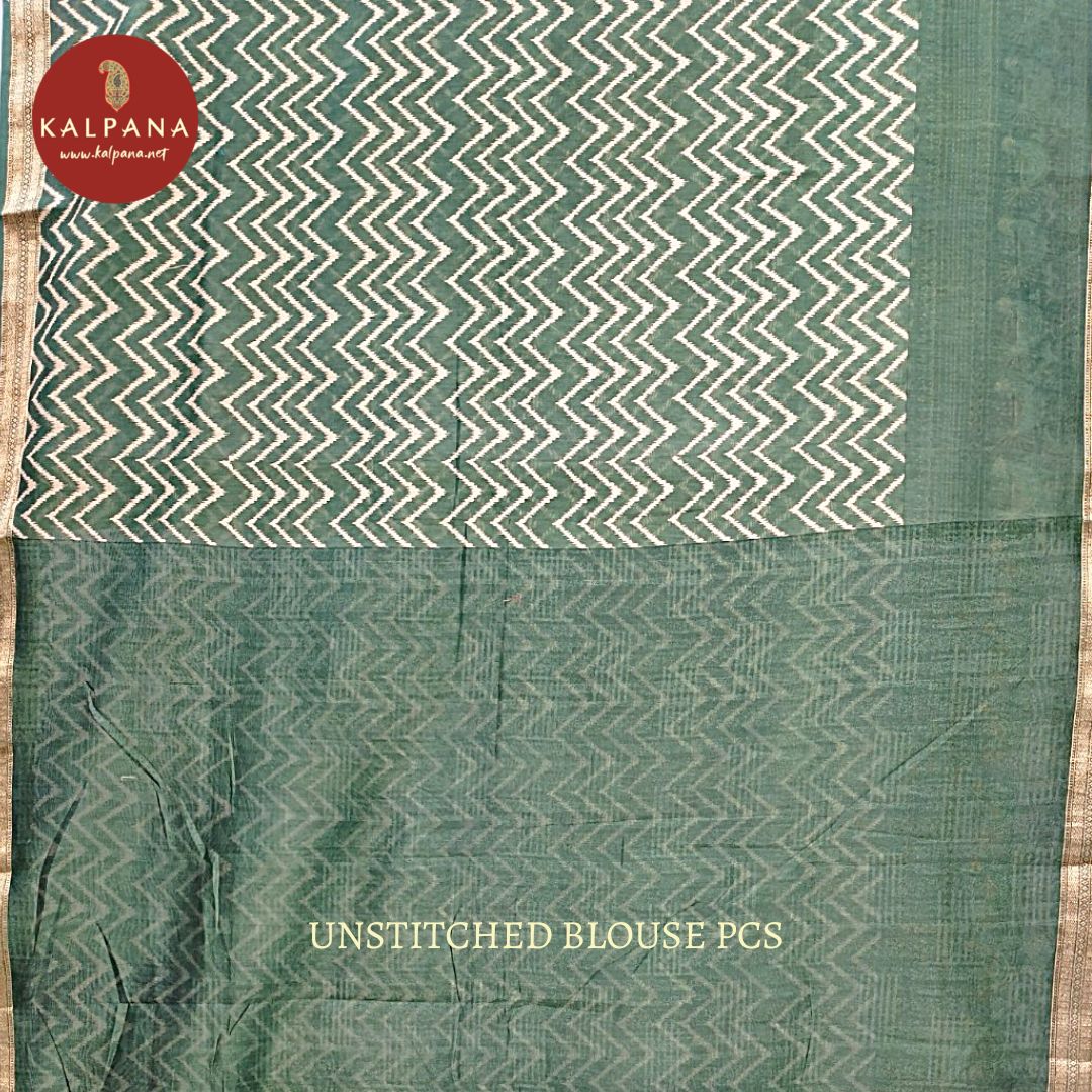 Embroidery Blended SICO Cotton Saree - Kalpana