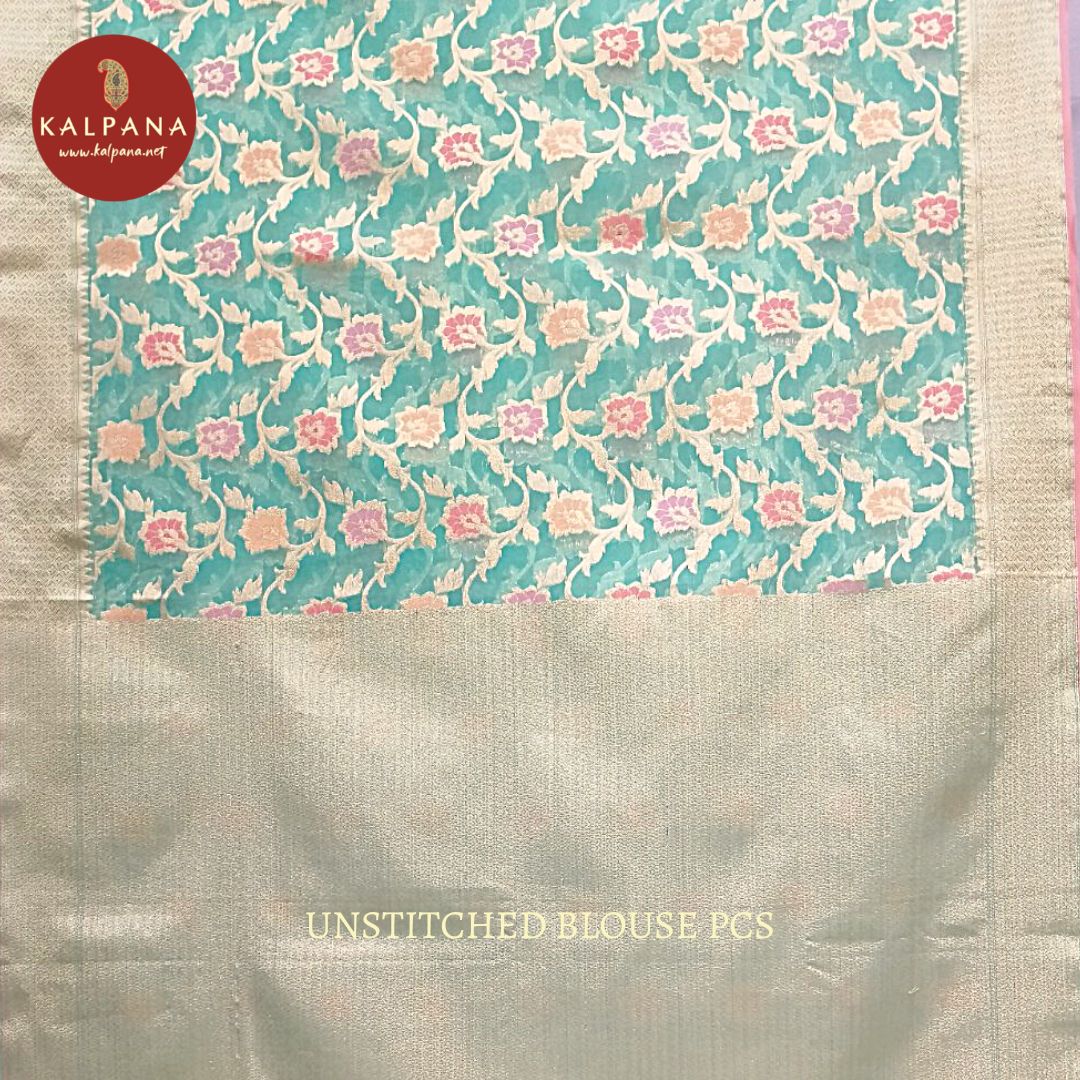 Woven Blended Kora Saree
