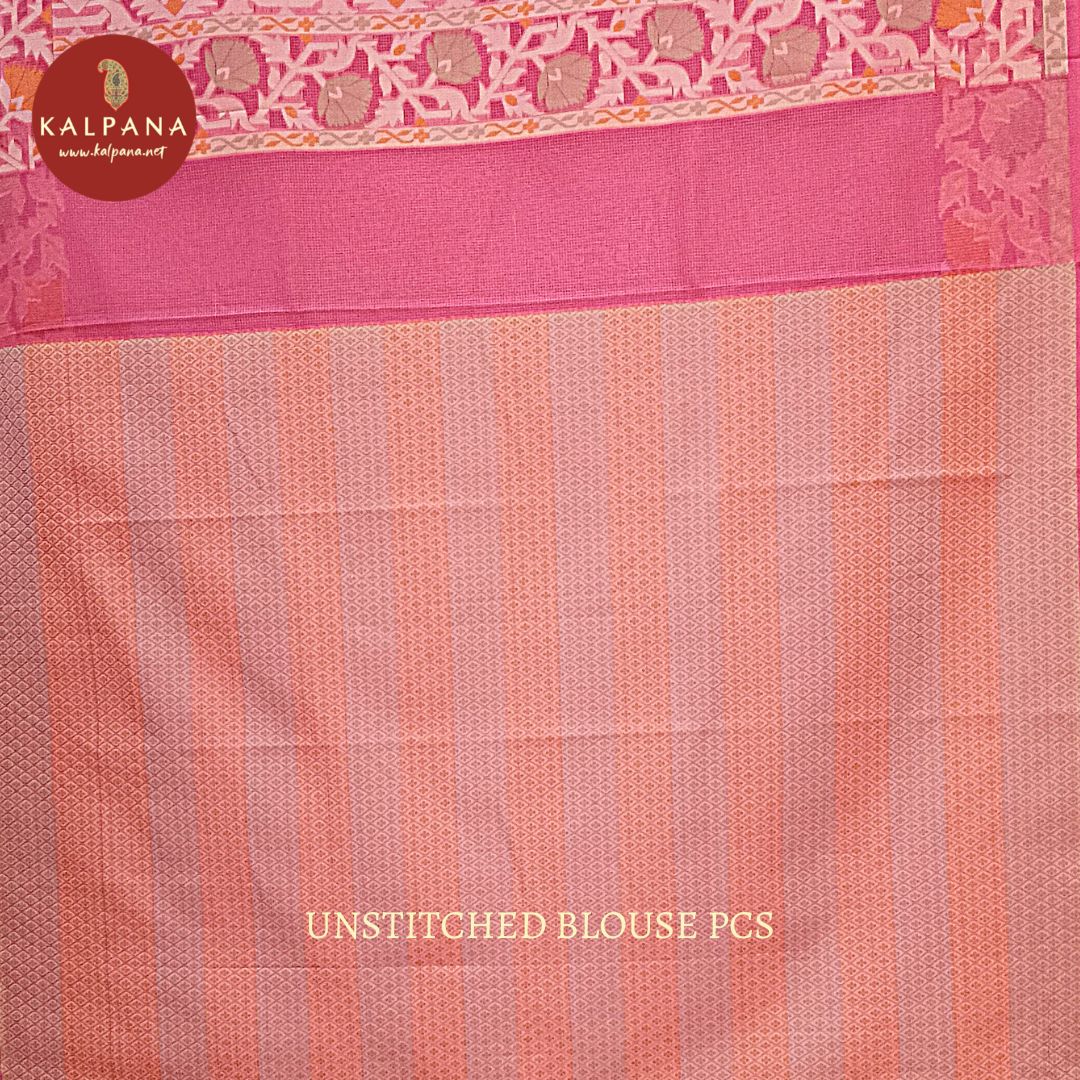 Woven Blended SICO Cotton Saree - Kalpana