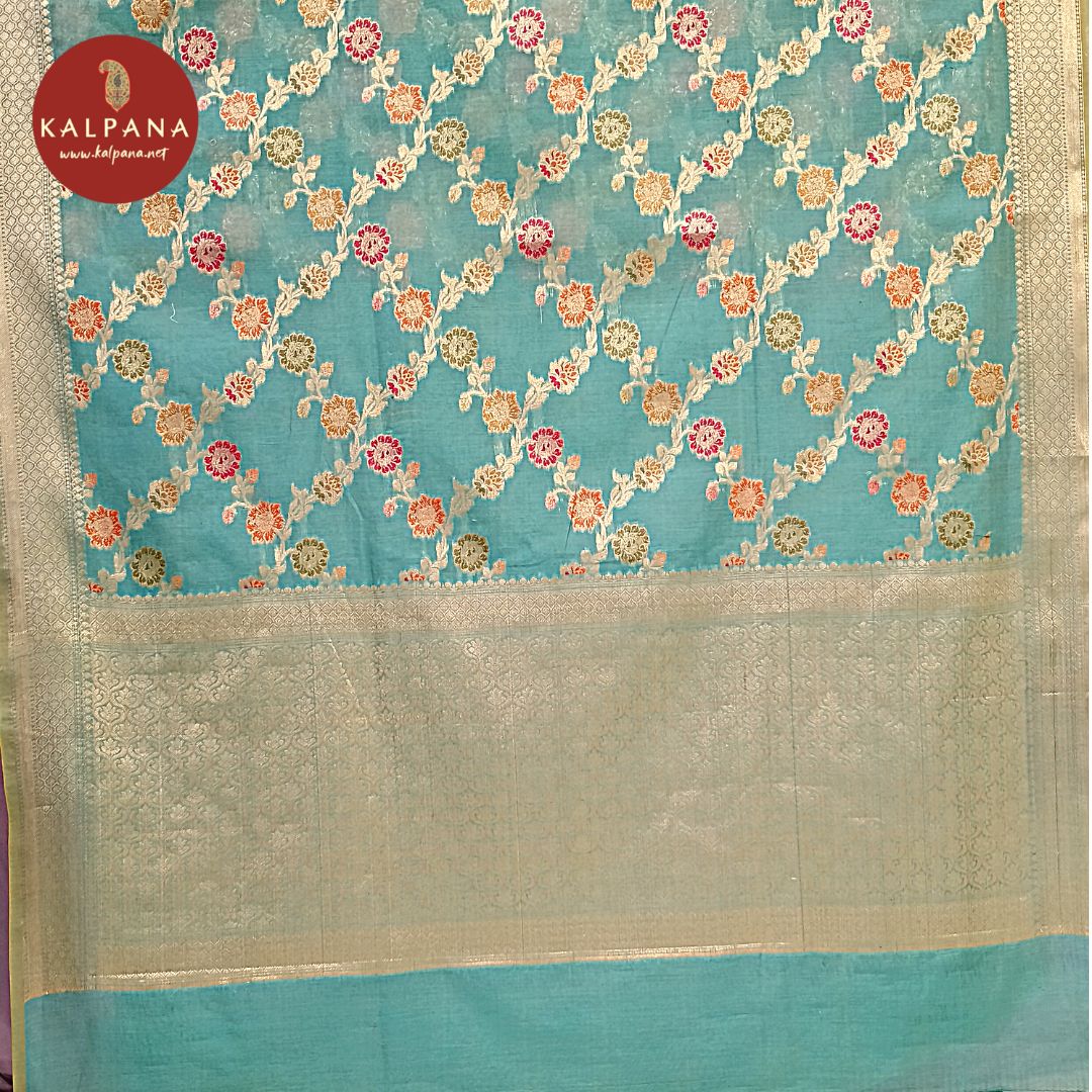 Woven Blended SICO Cotton Saree