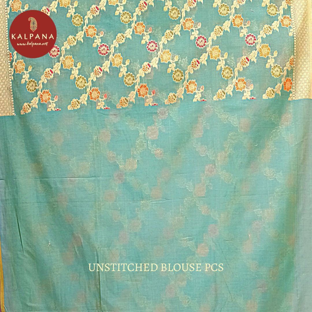 Woven Blended SICO Cotton Saree