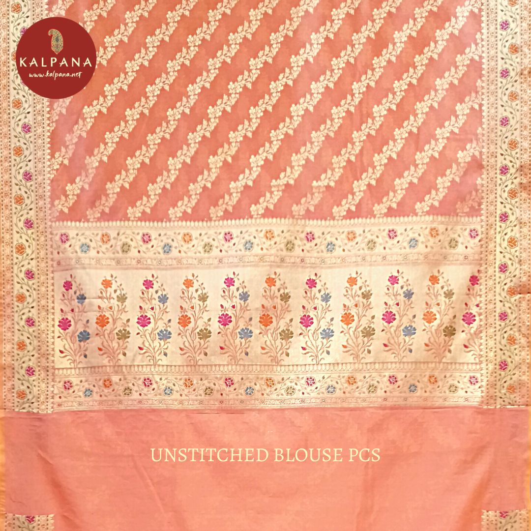 Woven Blended SICO Cotton Saree - Kalpana