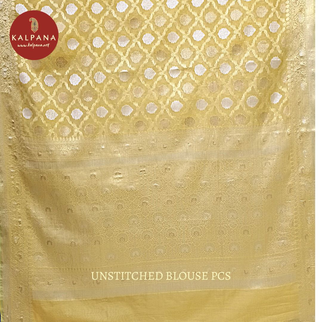 Woven Blended SICO Cotton Saree - Kalpana