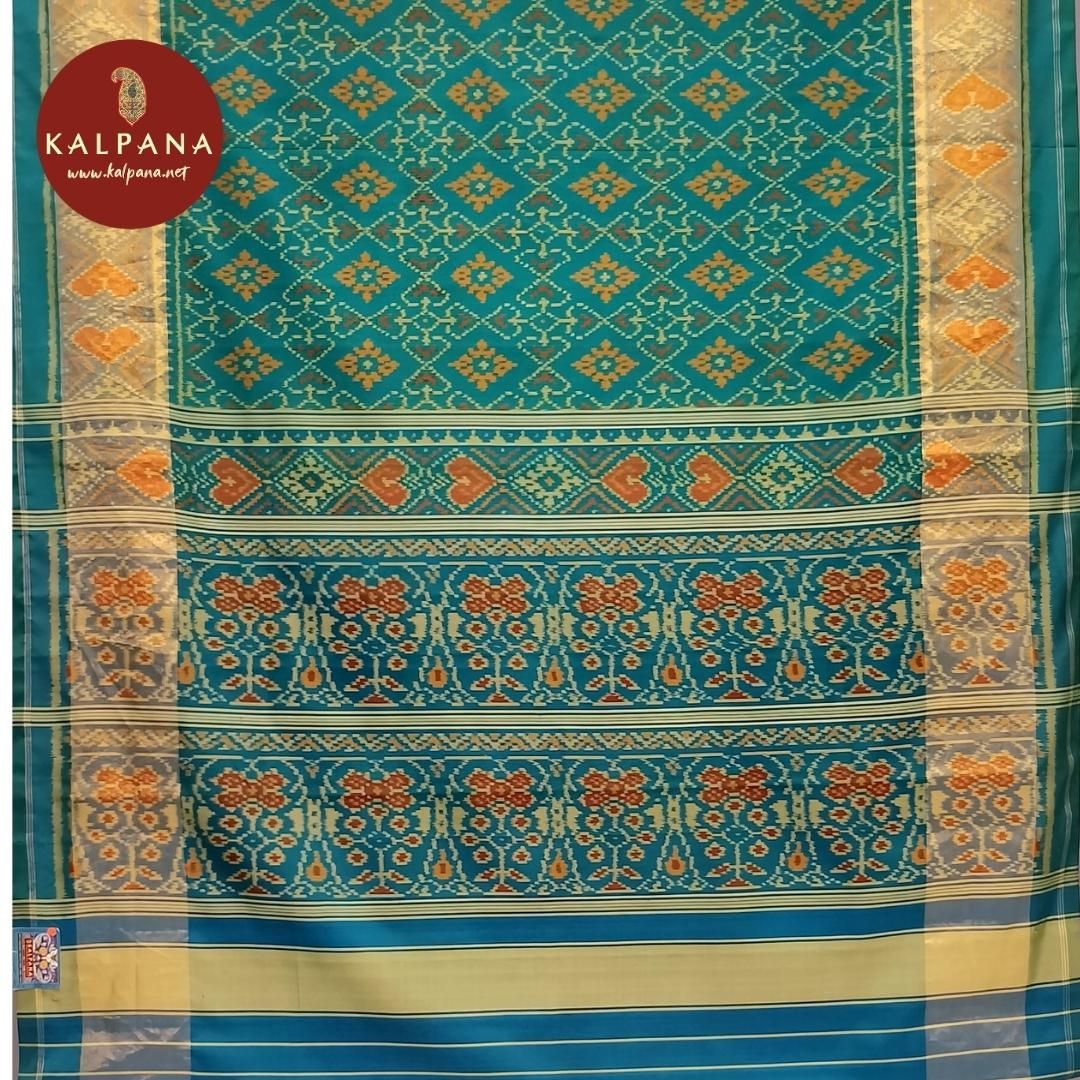 Ikat Handloom Pure Silk Saree