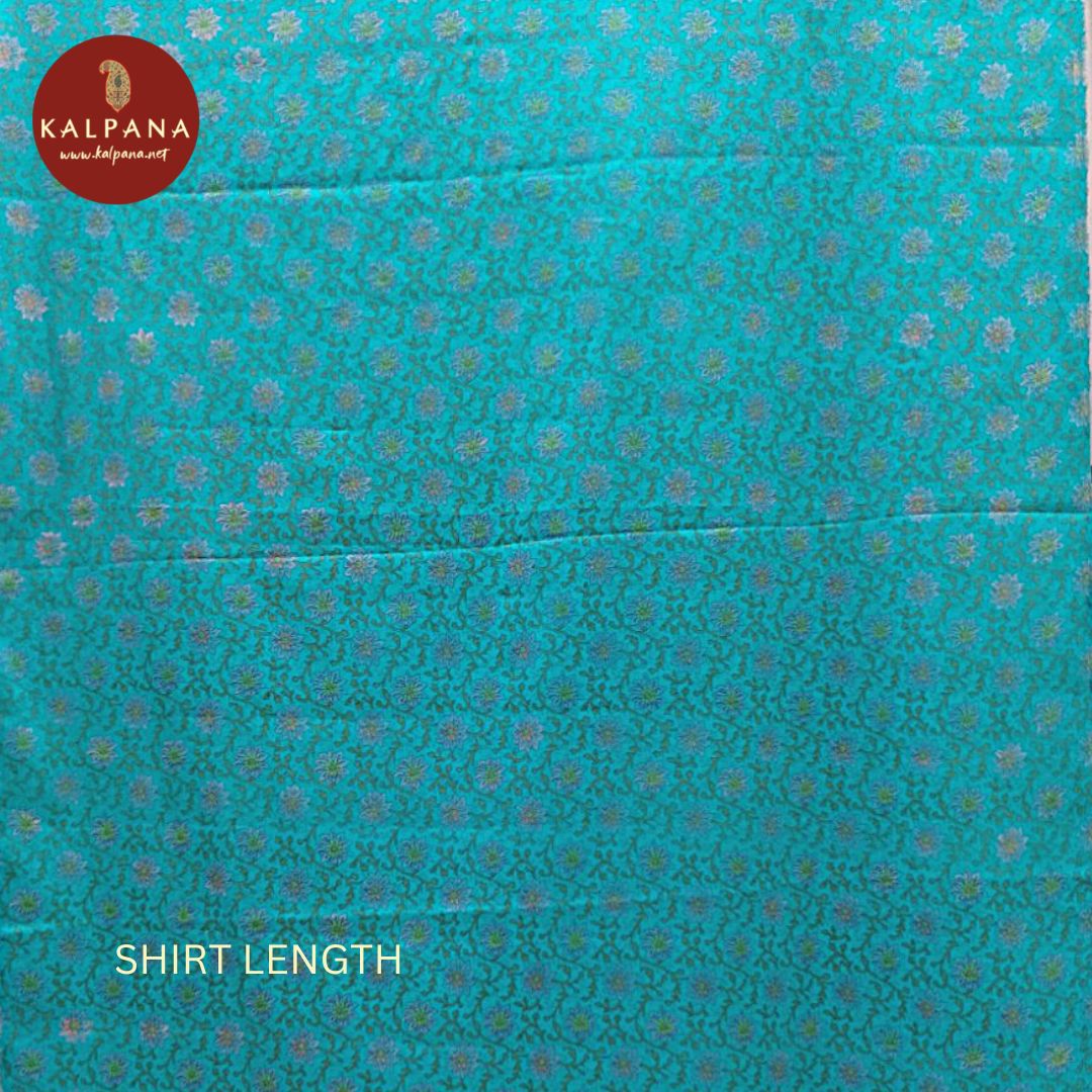 Printed Blended Cotton Unstitched Suit