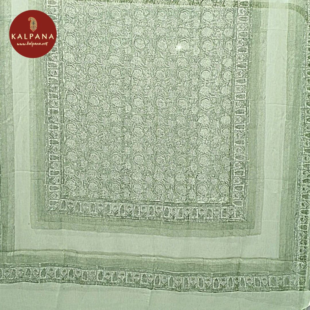 Embroidery Blended SICO Cotton Unstitched Suit - Kalpana