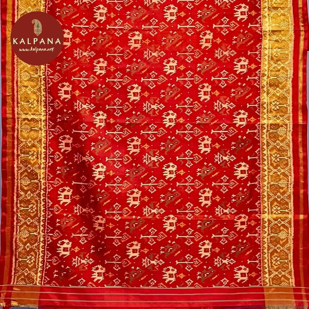 Patola Handloom Pure Silk Saree