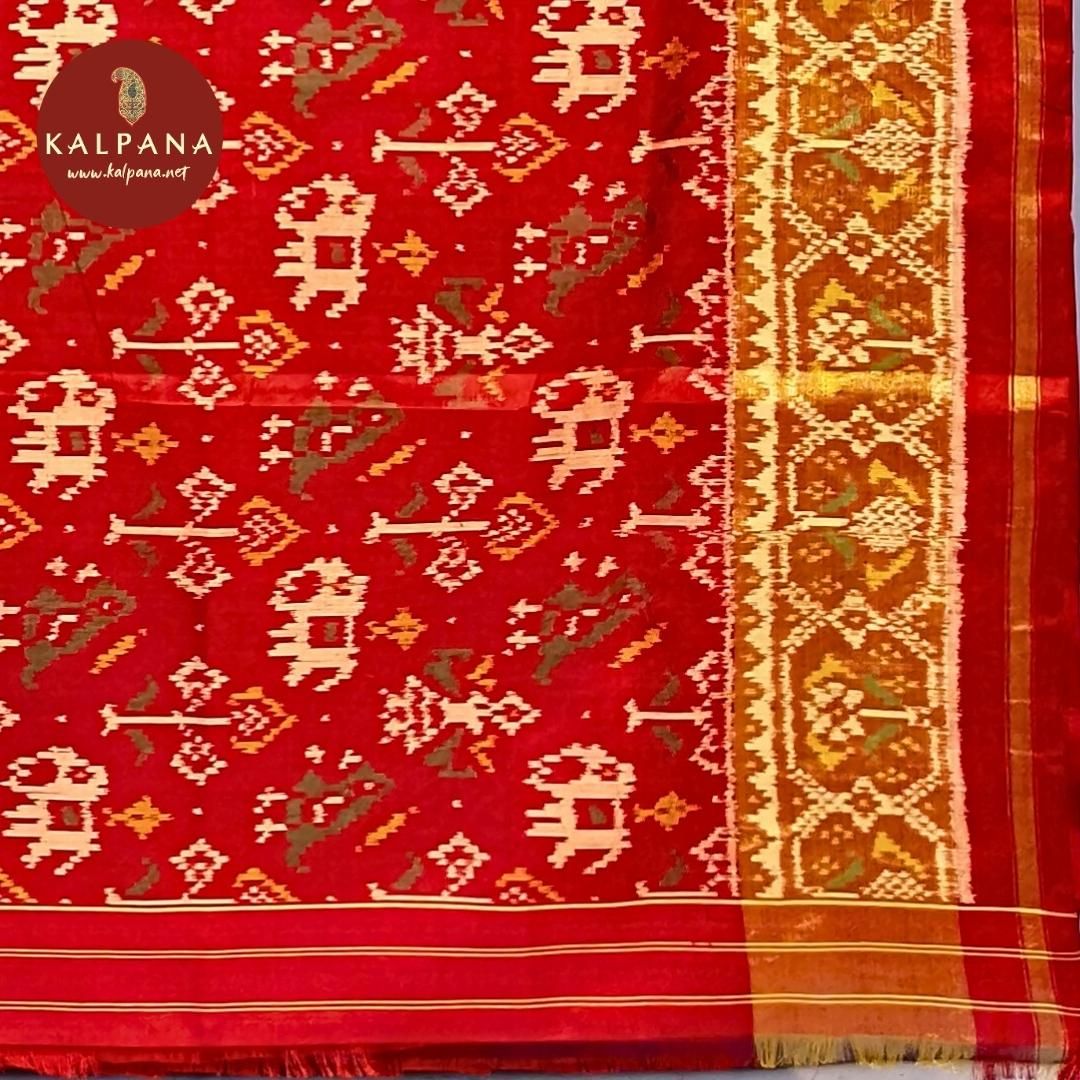 Patola Handloom Pure Silk Saree