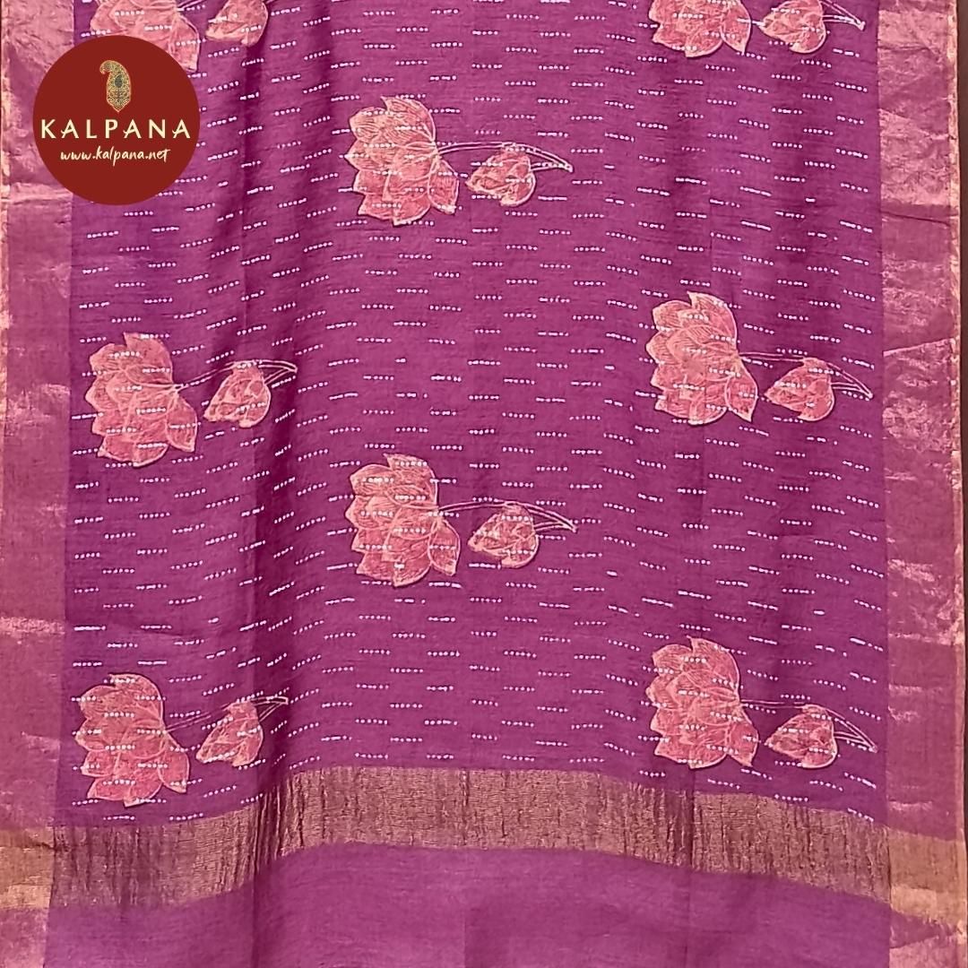 All Over Print Printed Pure Tussar Silk Dupatta
