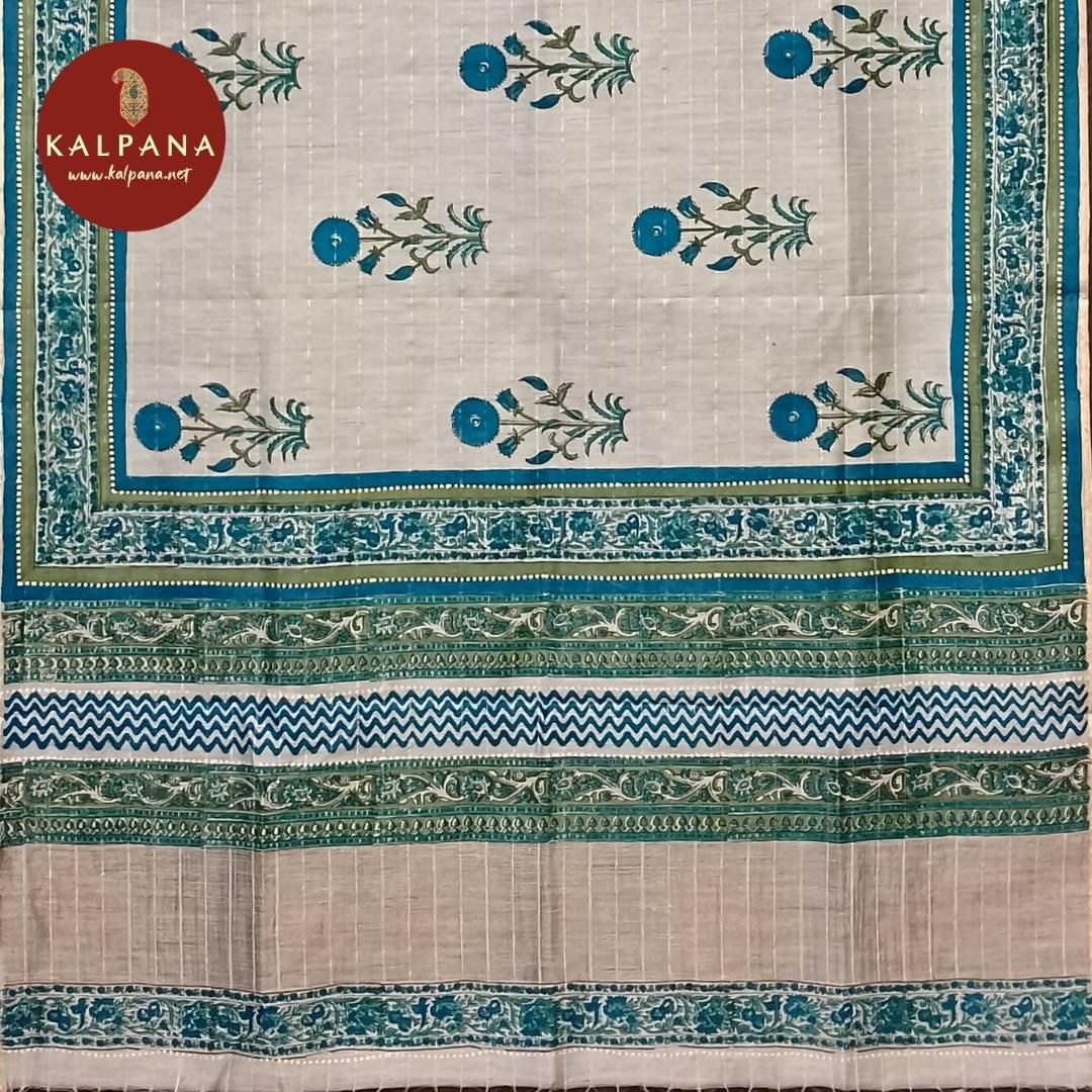 Handloom Pure Tussar Silk Dupatta