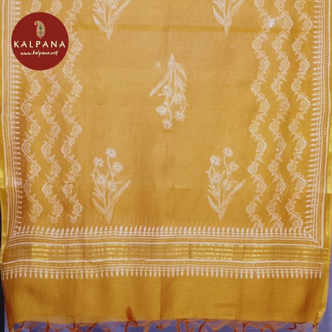 Printed Blended SICO Cotton Unstitched Suit