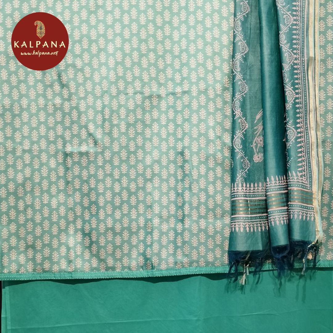 Shirt: Printed Blended SICO Cotton Unstitched Suit with All Over Printed and Self Border.TheNeckline is Printed
Dupatta: Self matched color Printed SICO Cotton Dupatta with Printed Border.
The Cotton Salwar is .
Perfect for Casual Wear.
Recommended for Summer season(s). Dry Clean Only
Shirt Fabric: 2.5 mts
Salwar Fabric: 2.4 mts
Dupatta: 2.4 mts
Country Of Origin:India
Weight: 500 gms