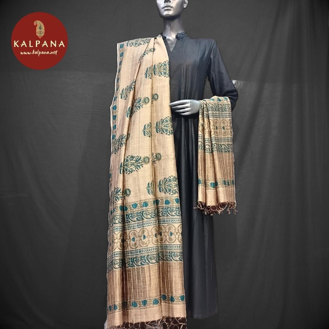 Handloom Pure Tussar Silk Dupatta