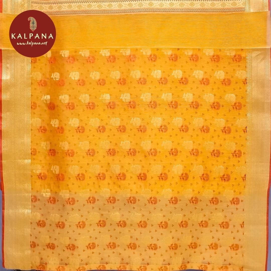 Embroidery Blended SICO Cotton Saree