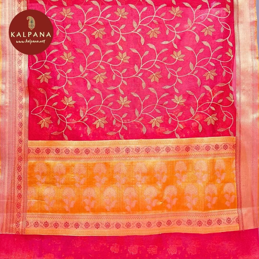 Embroidery Blended SICO Cotton Saree