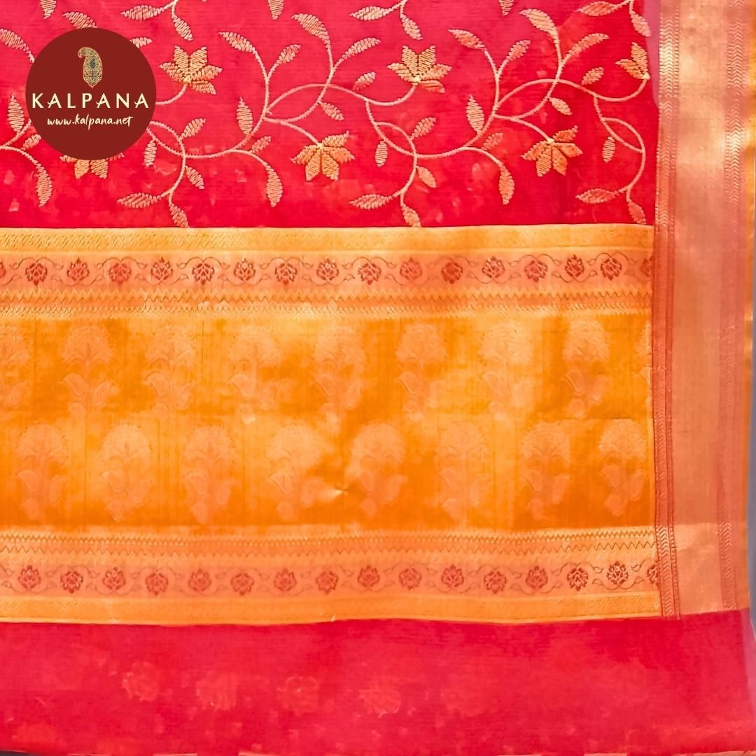 Embroidery Blended SICO Cotton Saree