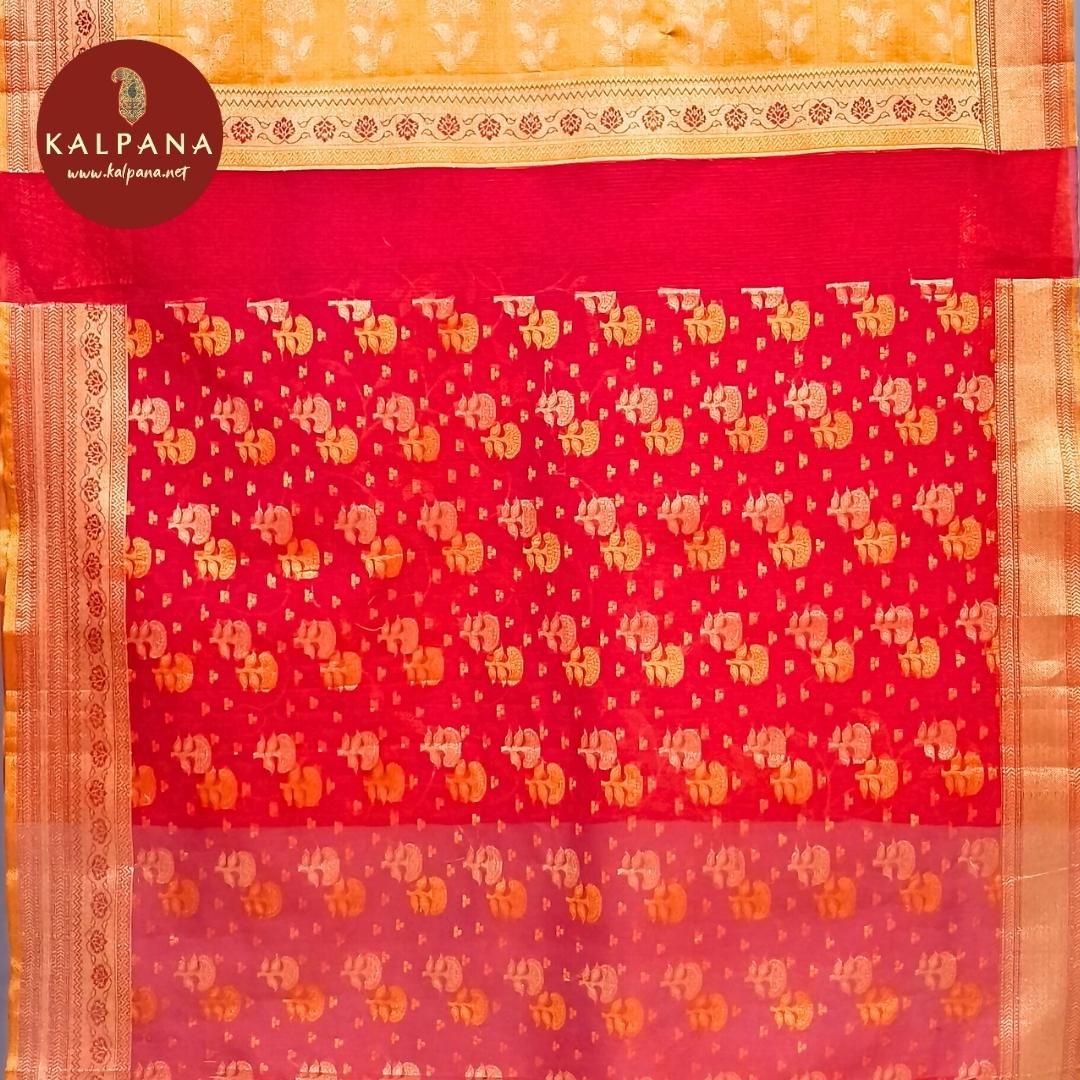 Embroidery Blended SICO Cotton Saree