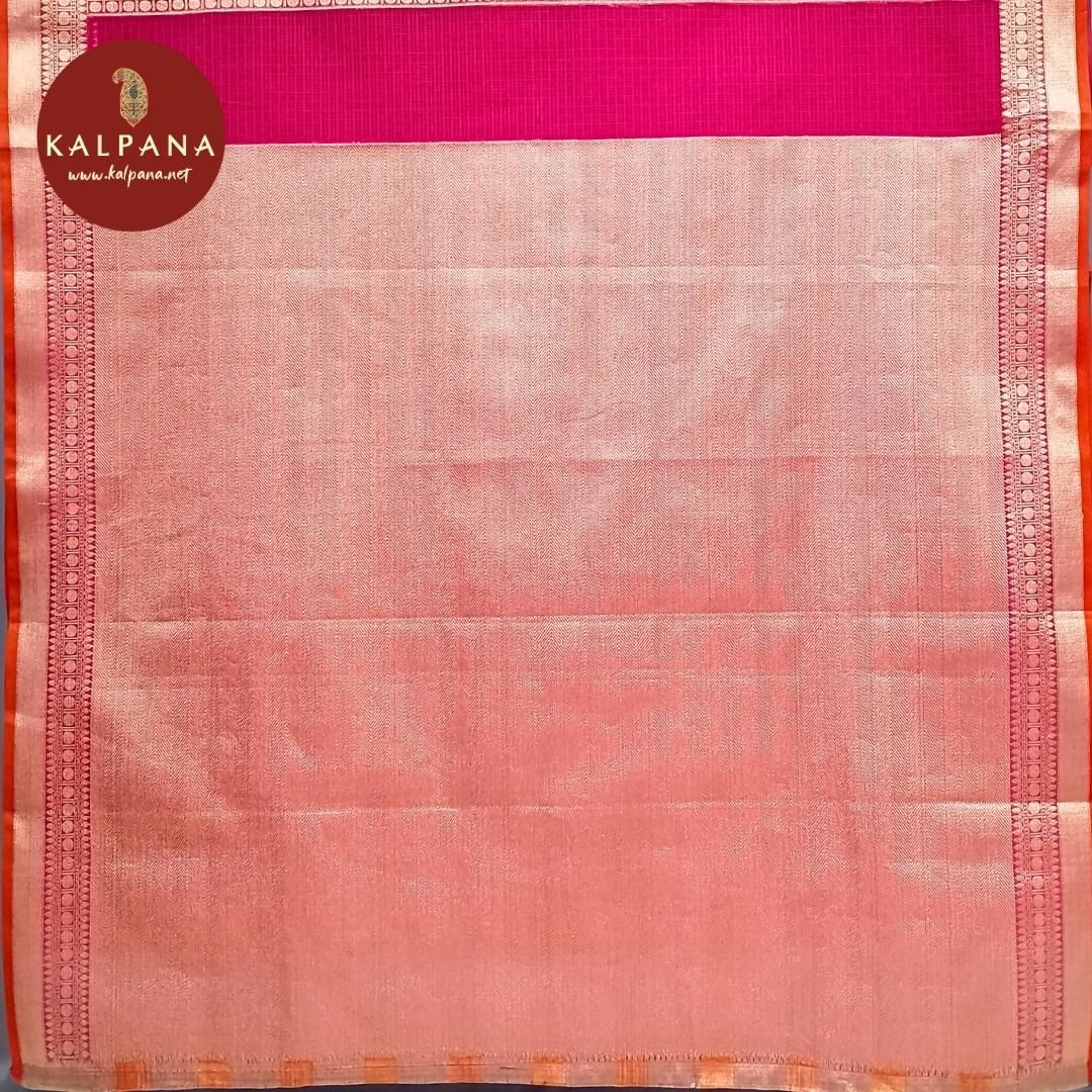 Banarasi Embroidery Blended Cotton Saree