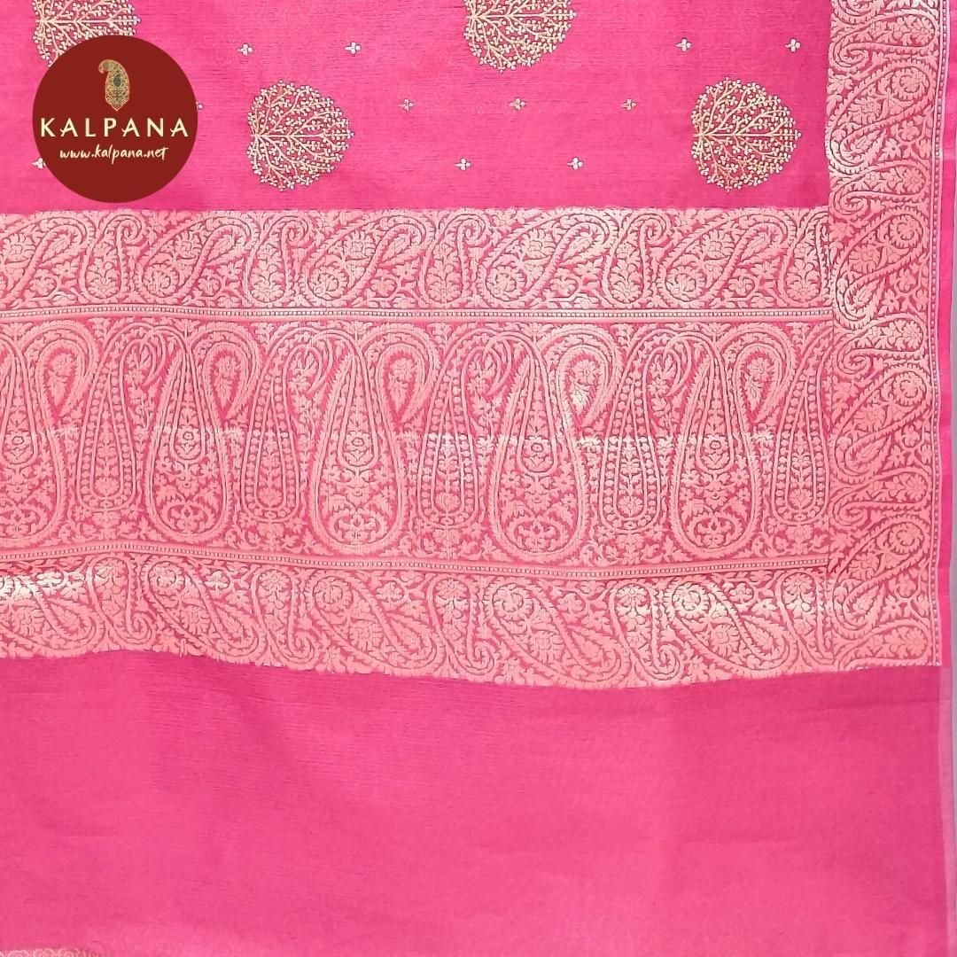 Embroidery Blended SICO Cotton Saree