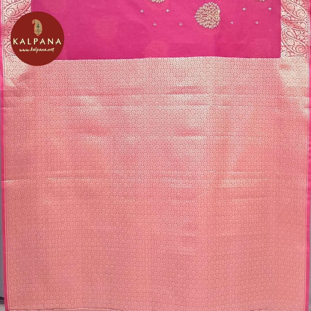 Embroidery Blended SICO Cotton Saree